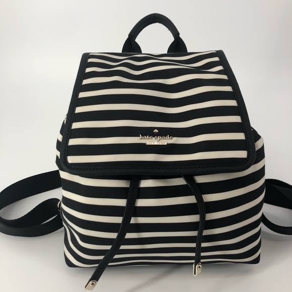 kate spade Handbags - Kate Spade Bucket/Drawstring Striped Backpack Bag